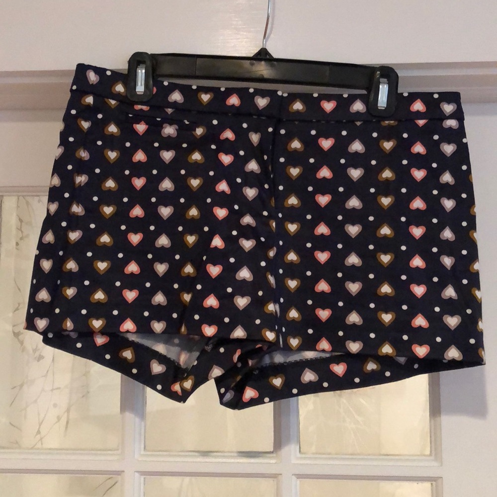 J. Crew Heart Shorts
